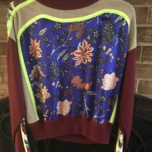 NWT DVF Wool, Cashmere and Silk Pullover